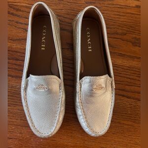 Coach Metallic Gold Women's Loafers